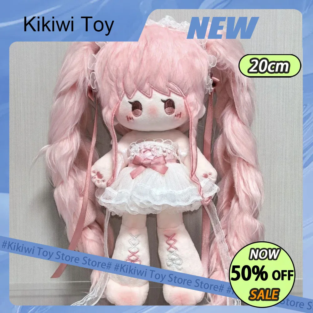 

Плюшевая кукла Ники Ники 20 см, светящаяся, в милом наряде, коллекционная игрушка Infinity Nikki, мягкая игрушка для фанатов, украшение, подарок на день рождения