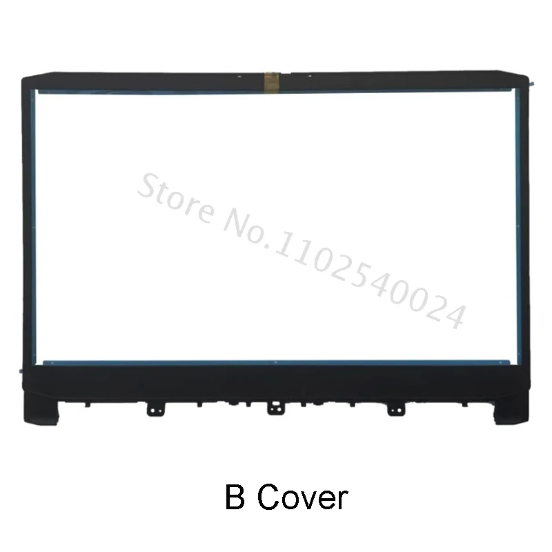 Imagem -03 - Laptop Lcd Tampa Traseira para Lenovo Ideapad Gaming 315ihu6 3-15ach6 Laptop Moldura Frontal Palmrest Caixa Inferior Superior Tampa Traseira Novo