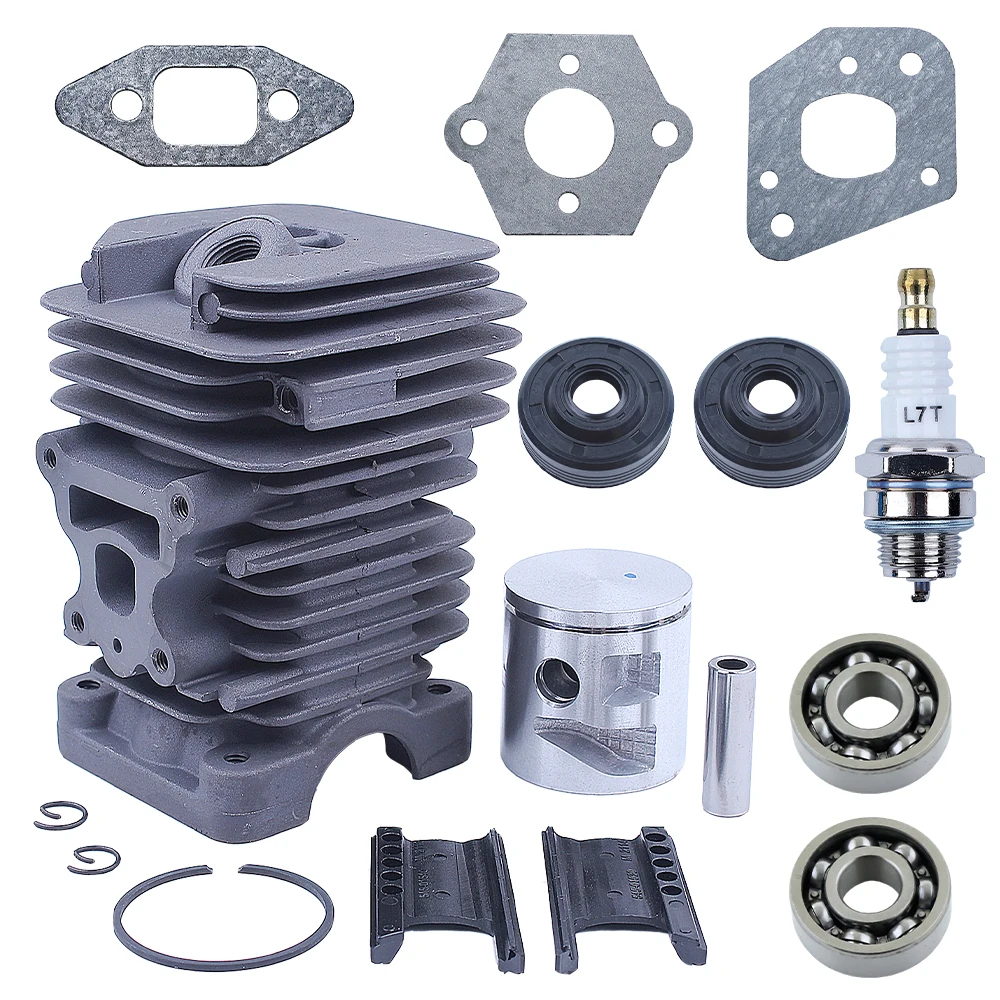 For Poulan 842 840 742 For Chainsaw For Poulan PP3816AV PP4218AV SM4218AV SM4218AVX SM4518AVX For Chainsaw 41mm Cylinder Kit