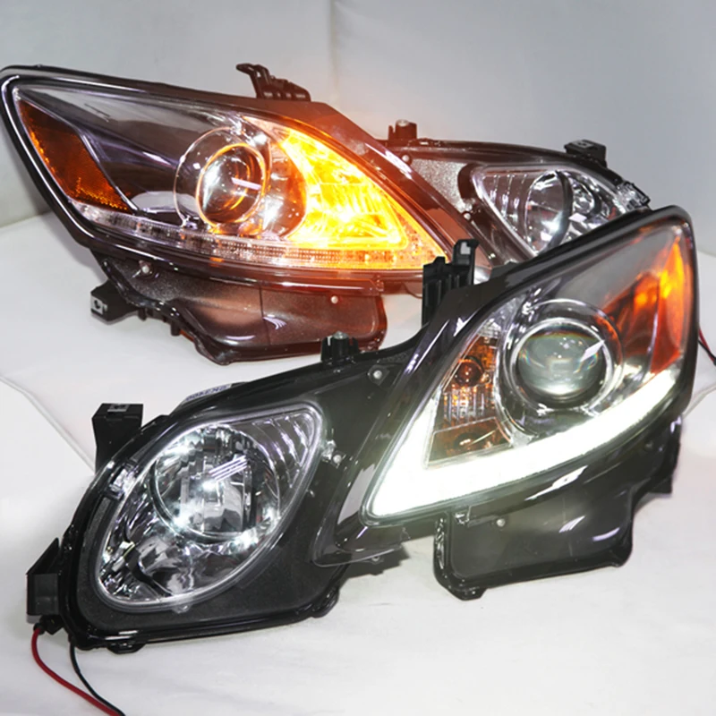 

For Lexus GS300 GS350 GS430 GS450 2006-2011 Year LED Front Head Lamp Assembly Headlight Chrome