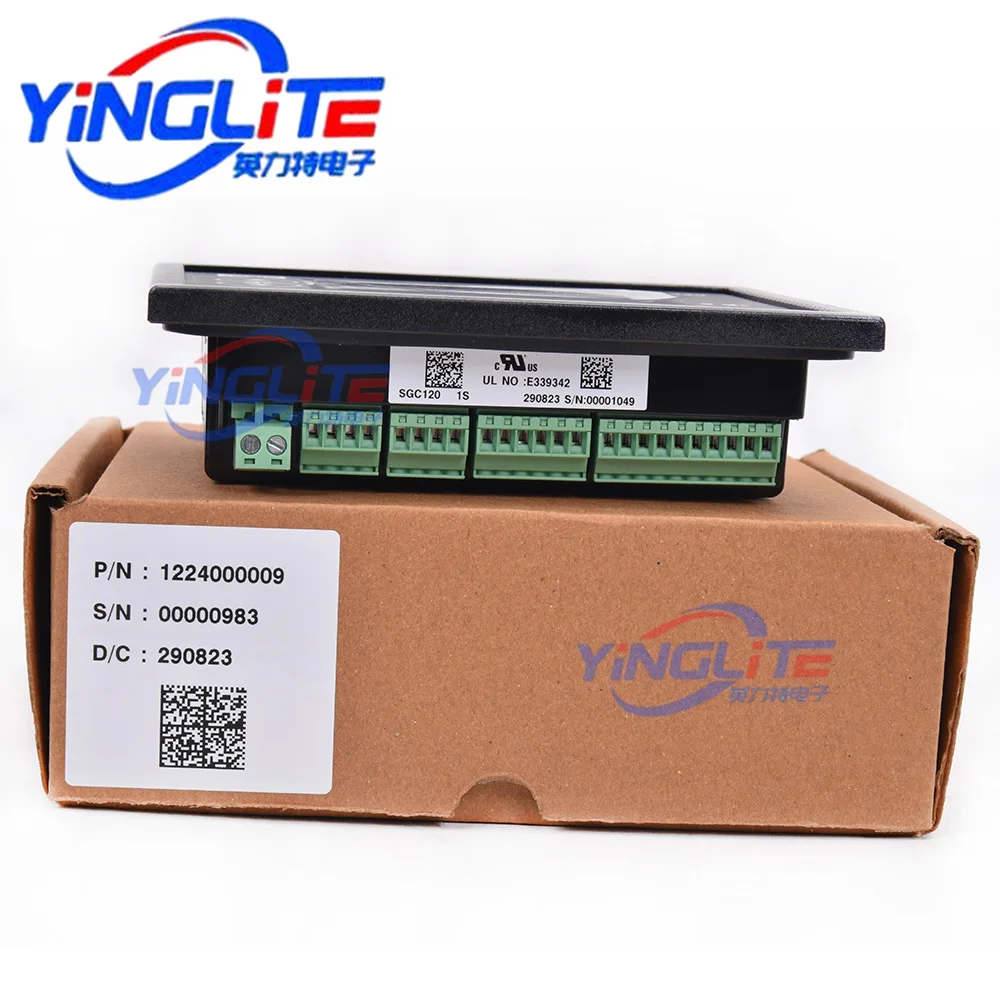 

Genuine SGC120 Generator Controller Module with Automatic Transfer AMF Remote Start/Stop and Human-Machine Interface