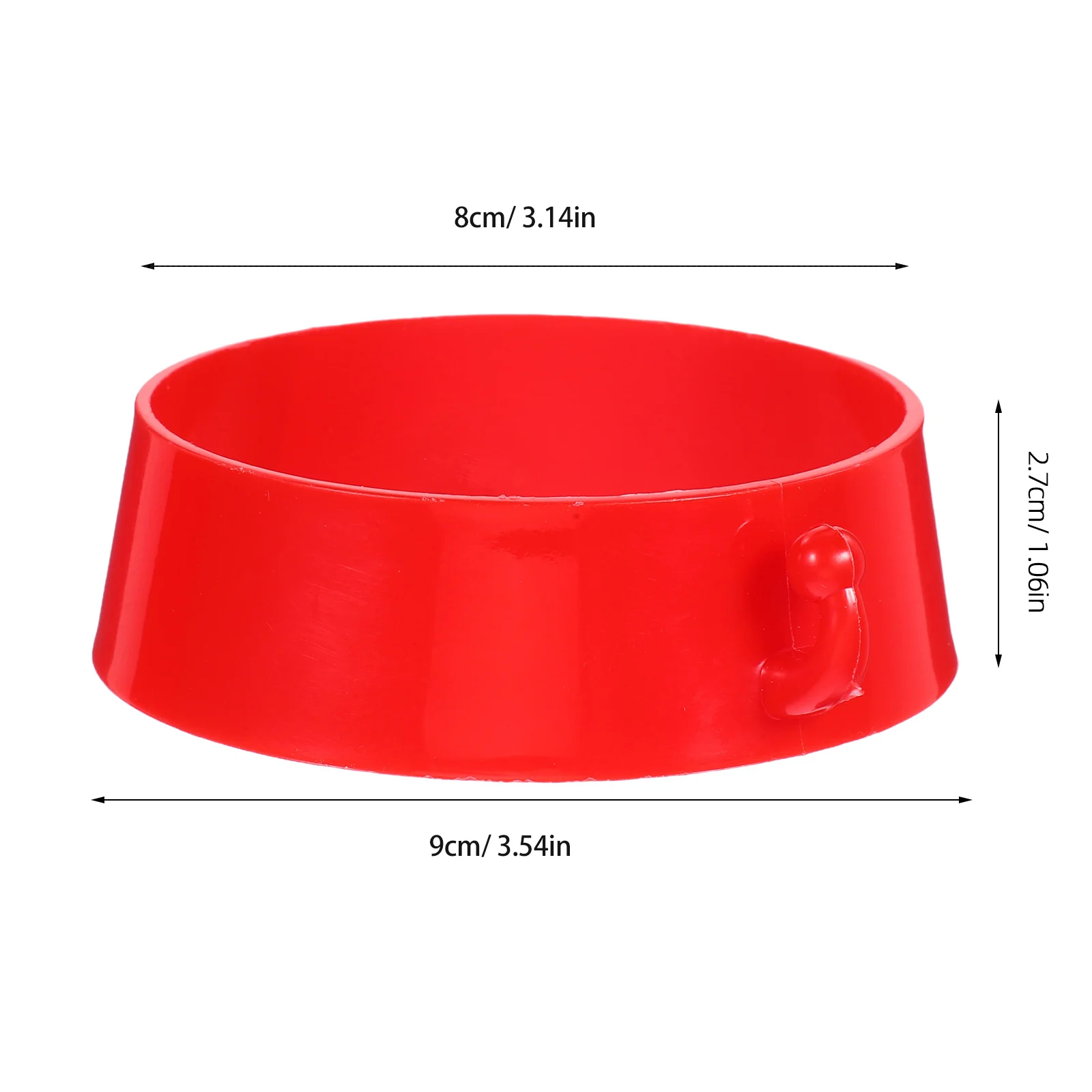 20 stuks plastic kegelbarrière kraagkit sterke grip kettingconnectoren voor buitenverkeersbeheer en parkeerbeheersing