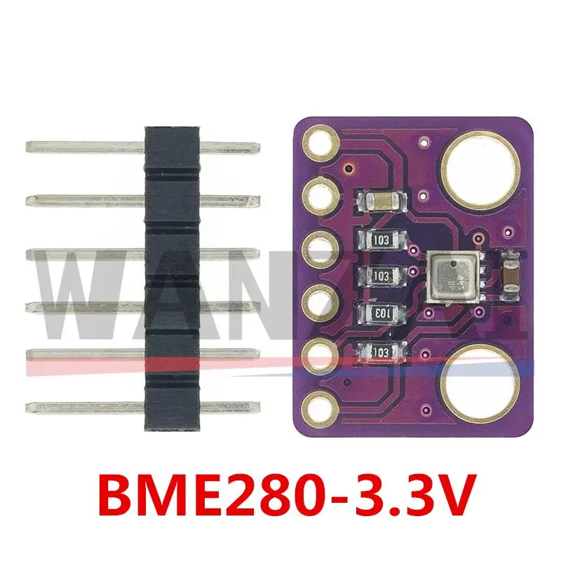 BME280 3.3V 5V Digital Sensor Temperature Humidity Barometric Pressure Sensor Module I2C SPI 1.8-5V BME280 sensor module