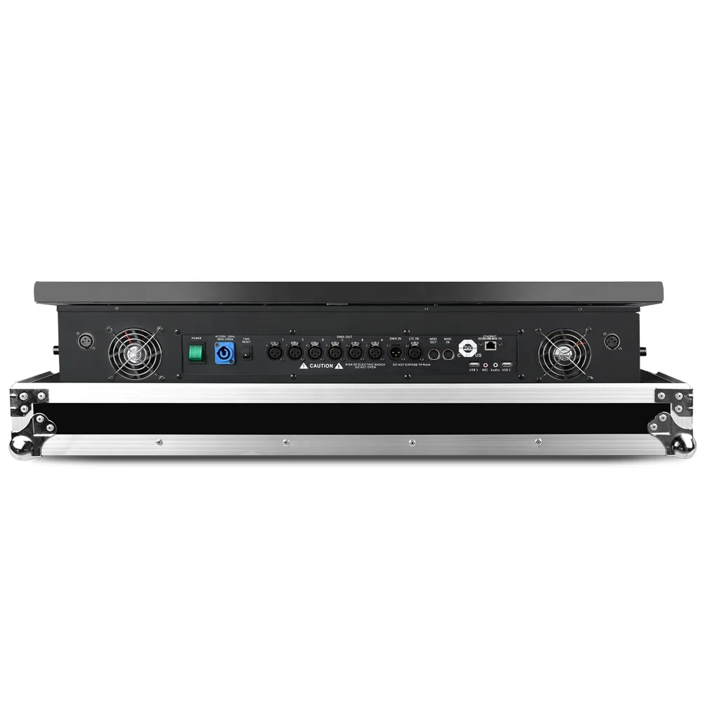 Controller DMX per illuminazione scenica professionale Grand Ma 120G SSD/CORE I7 CPU 8G RAM Grand MA2 Console Dmx512 con Flight case