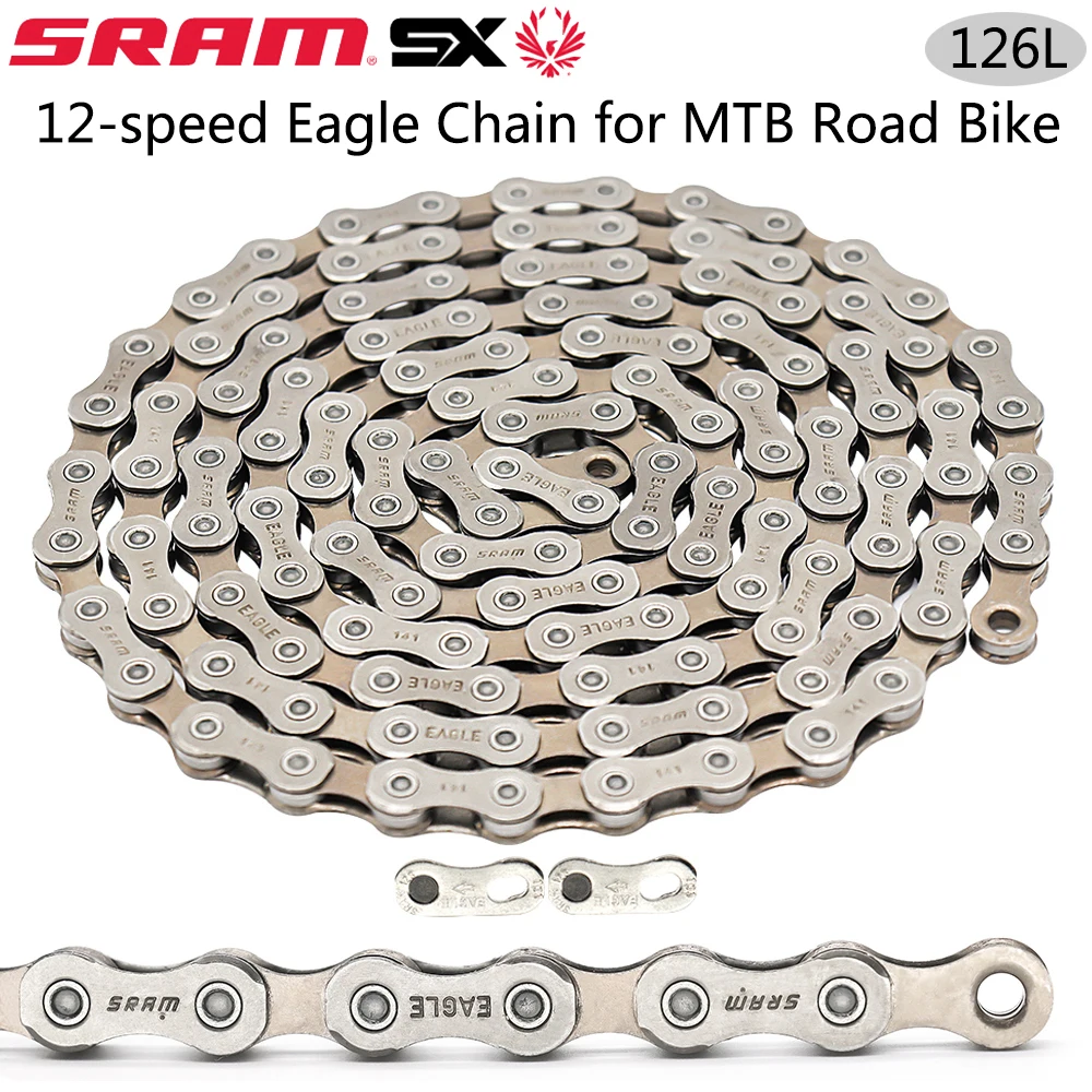 SRAM SX Eagle Bike Chain 12 Speed 12V 126 Links MTB Bike Chain Power Lock Quick Link Cycling Original Bicycle Parts