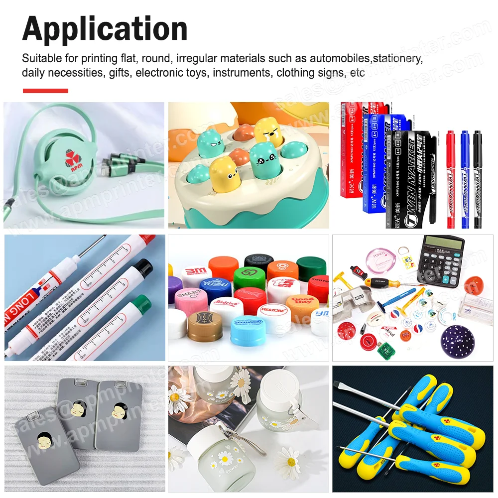 2 Color Manual Semi-automatic Screen Printer forT-shirt Logo Eraser Glasses Frame Printing Tampon Card & Tube