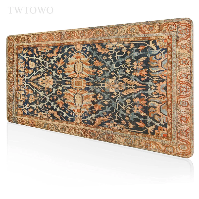 Persian Rug Mouse Pad Gaming XL HD New Home Mousepad XXL Mouse Mat Anti Slip Carpet Natural Rubber Computer Mice Pad Mouse Mat