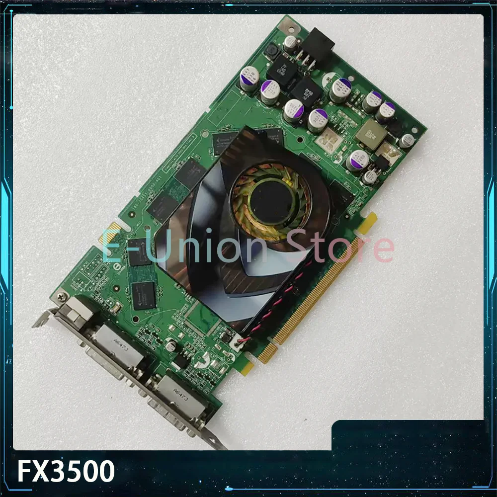 FX3500 Workstation Professional Graphics Graphics Card 256M 256bit Dual DVI