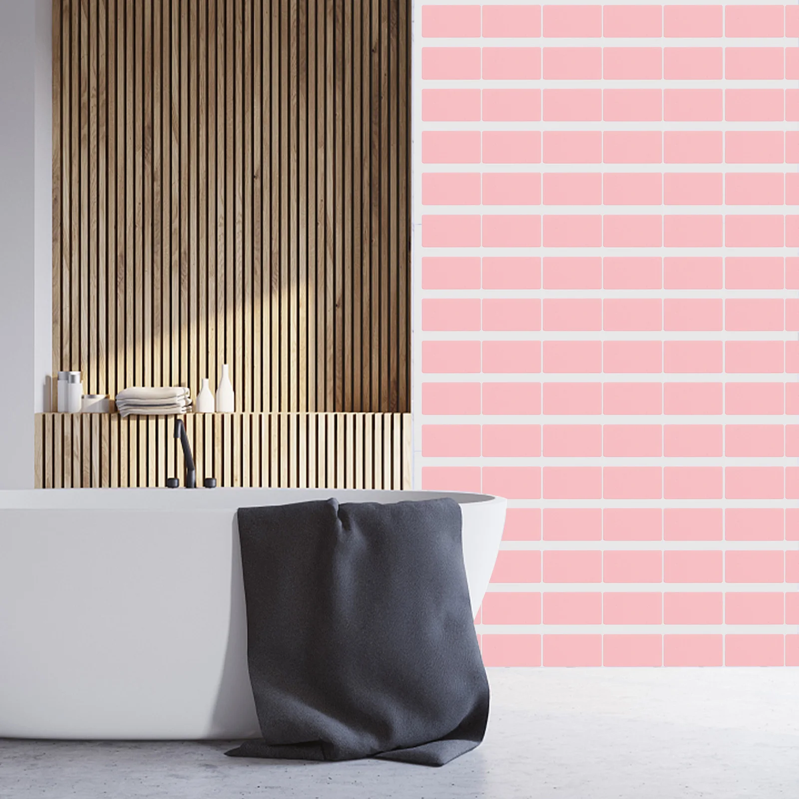 

11.99x11.99in Decorative Wall Stickers 3D Gel Design Self-Adhesive Tile Backsplash for Kitchen Bathroom Rv Trailer Waterproof