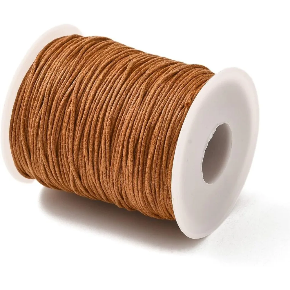 Generic Waxed Cotton Cord 1mm x 100 Yards Lilac Perfect for Bracelets Necklaces Macrame Crafting