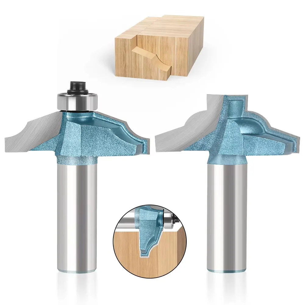 

12mm Router Bit 12.7mm Milling Cutter Milling Cutter for Wood Metal Carbide Router Bits Woodworking Tools 12mm Cutter Dia 12.7mm