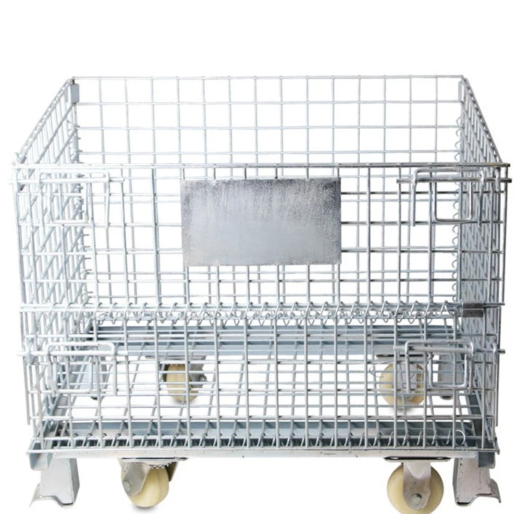 Guichang-Supermercado Mesh Storage Cage, arame farpado Shelf Hardware, Garbage Rack para loja