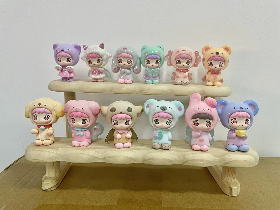 

Trendy Pop Pop Qubii Autumn Animal Castle Day And Night Series Cute Grain Blind Box Handmade Ornament Festival Gift