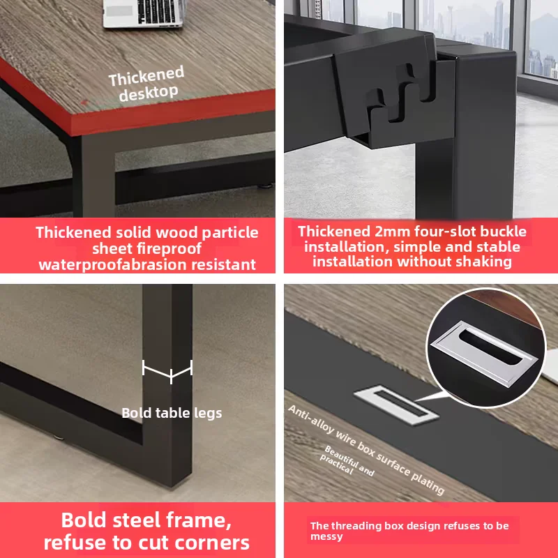 Conference table long table simple modern meeting room reception negotiation long table simple work