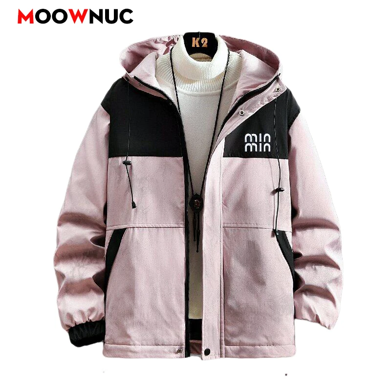 Fashion Parkas Male Coat Windbreaker Jackets For Men Autumn Winter Overcoat Men's Casual Jacket Keep Warm Windproof Hombre New