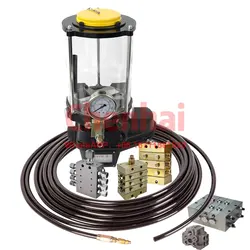 MANO Con Cubierta 24V/220V/380V 2-15LESistema de Lubricación Centralizado eléctrica Bomba de Lubricación Automática Bomba de Grasa de Alta Presión