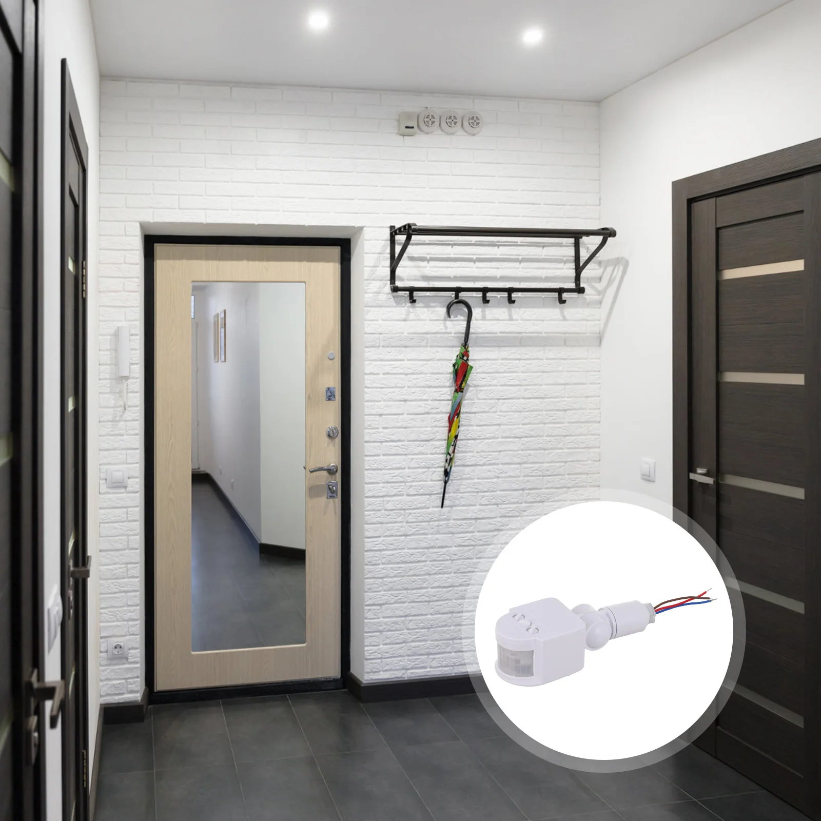 

Pir Motion Sensor For Wall Lamp Led Security Inductive Floodlight Smart Sensor Infrared Movement