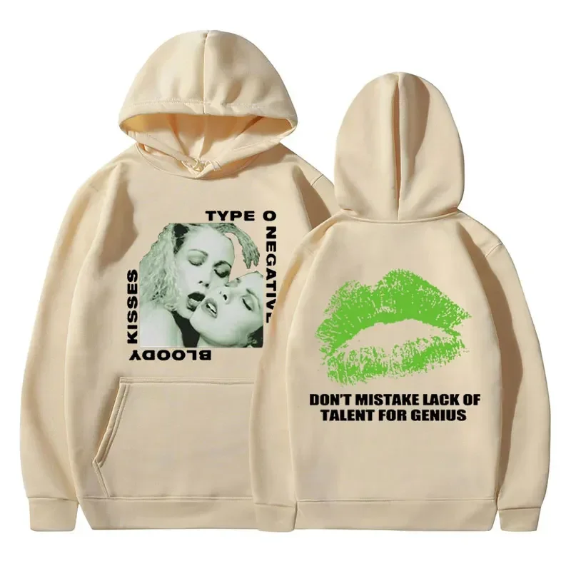 روك باند نوع O القبلات الدموية السلبية هوديس القوطية المعادن بيتر ستيل بلوزات الرجال خمر الهيب هوب البلوفرات المتضخم #6