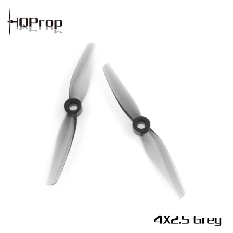 HQPROP hélice de PC de 2 cuchillas, eje de 5mm para RC FPV, de 4 pulgadas LR4 palillo de dientes, Micro largo alcance, piezas de bricolaje, 6 pares (6CW + 6CCW)