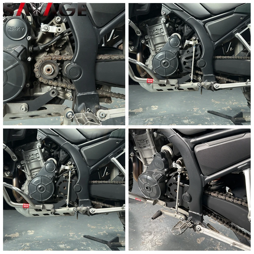 ل KOVE 800X Pro سلسلة غطاء حماية 800X رالي 800X سوبر Adv 2024-2025 سلاسل Chainguard غطاء حامي دراجة نارية الملحقات