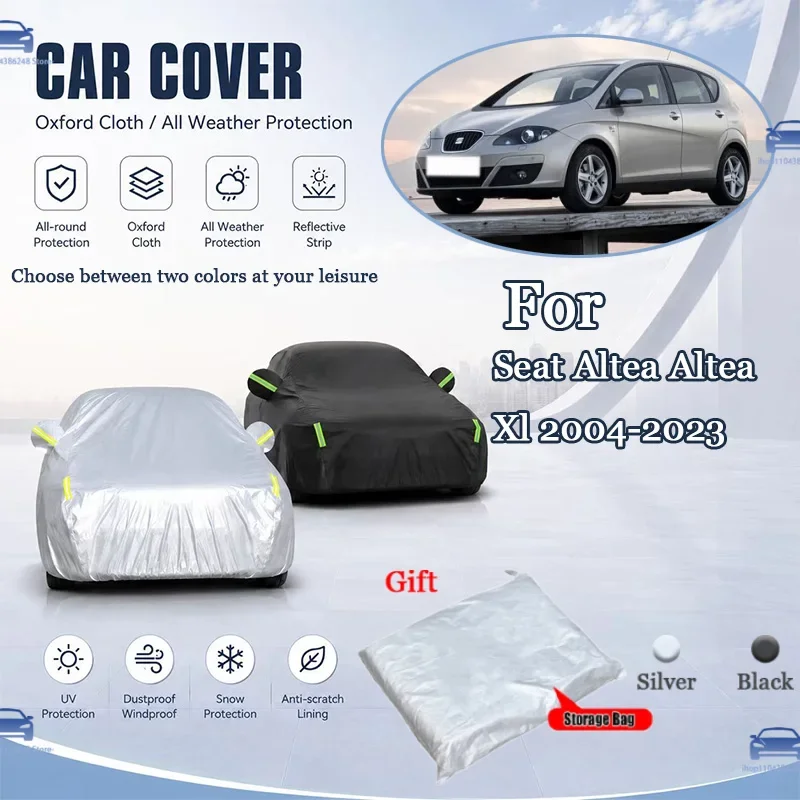 

Suitable for Seat Altea Altea XL 2004-2023 All Season Full Car Cover Sunproof Windproof Dustproof Outdoor Auto Body Cover
