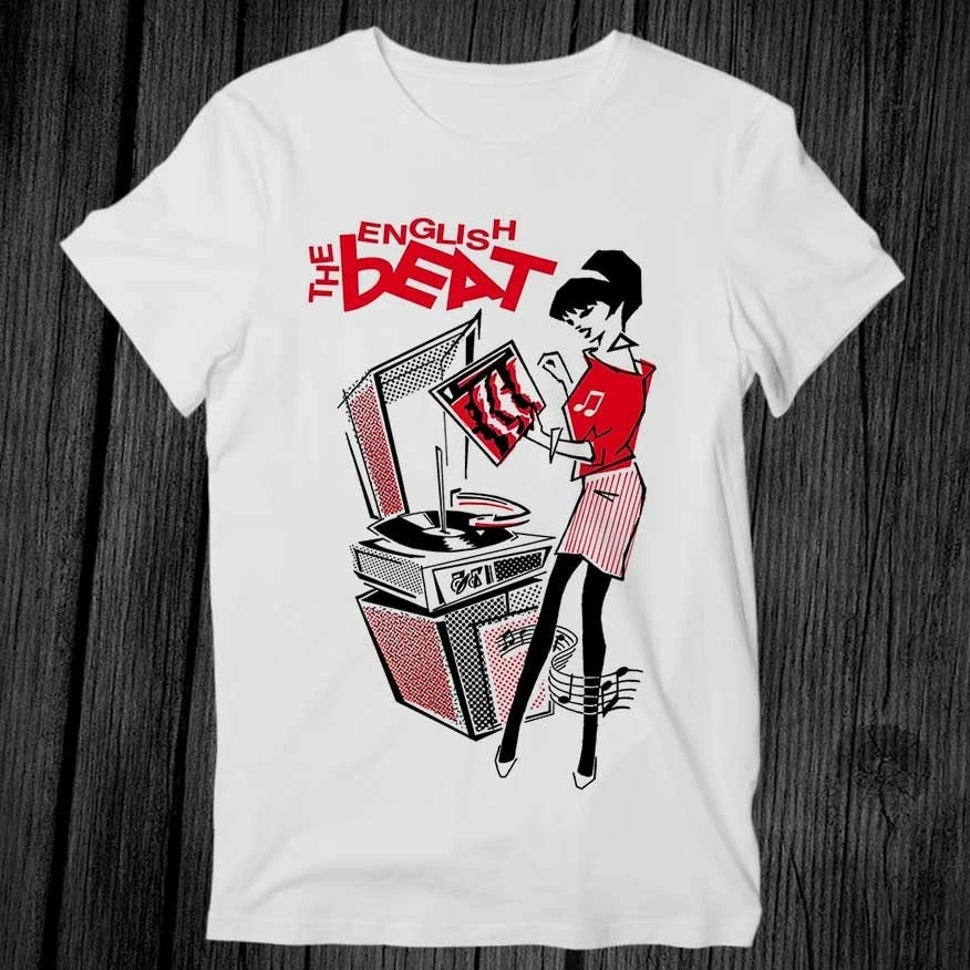 The English Beat Rude Girl T Shirt Unisex Adult Mens Womens Gift Cool Music Fashion Top Vintage Retro Tee
