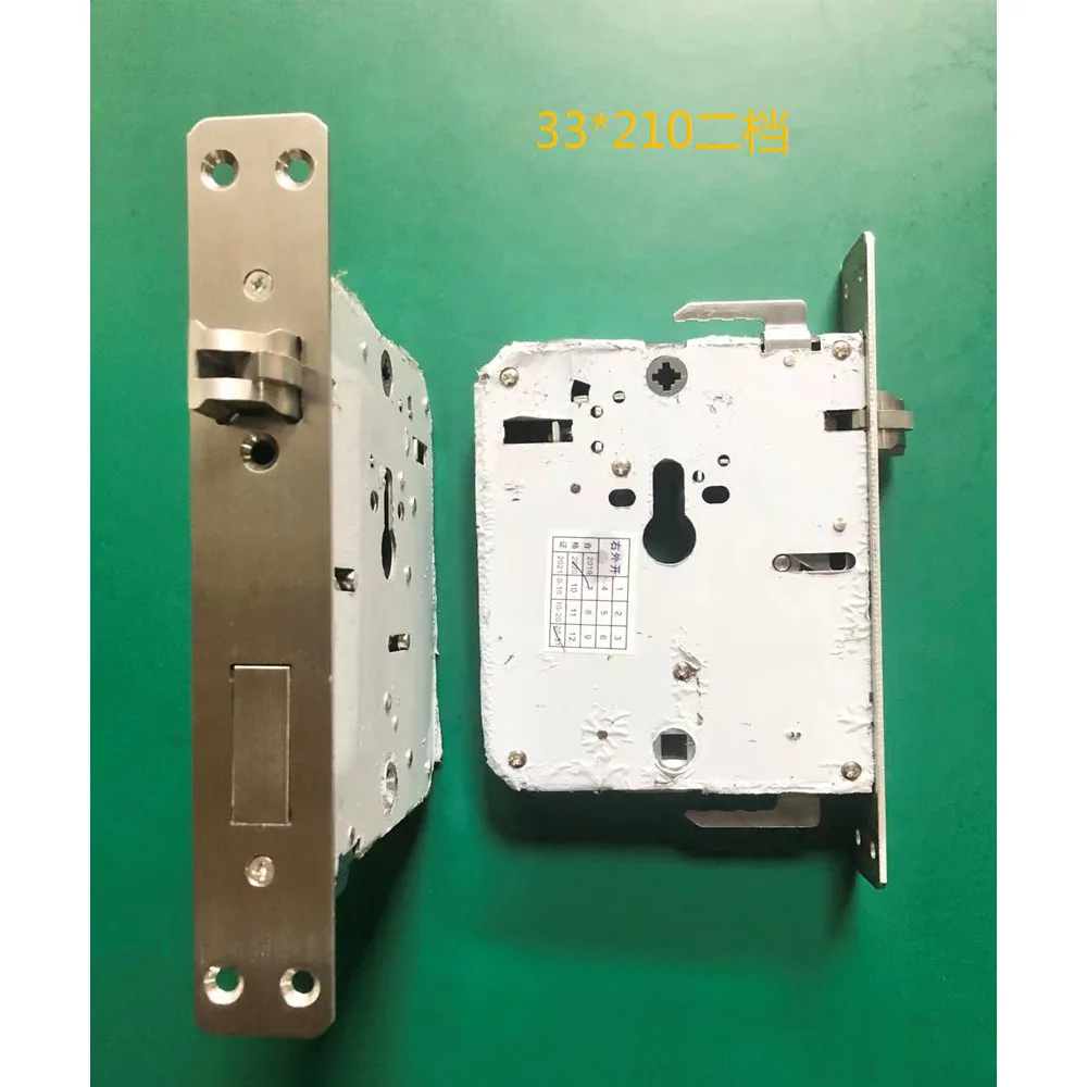 Non-Standard Security Smart Door Lock Body Fingerprint Lock Part Size 6068 ,6052 Digital Door Lock Case For Smart Lock