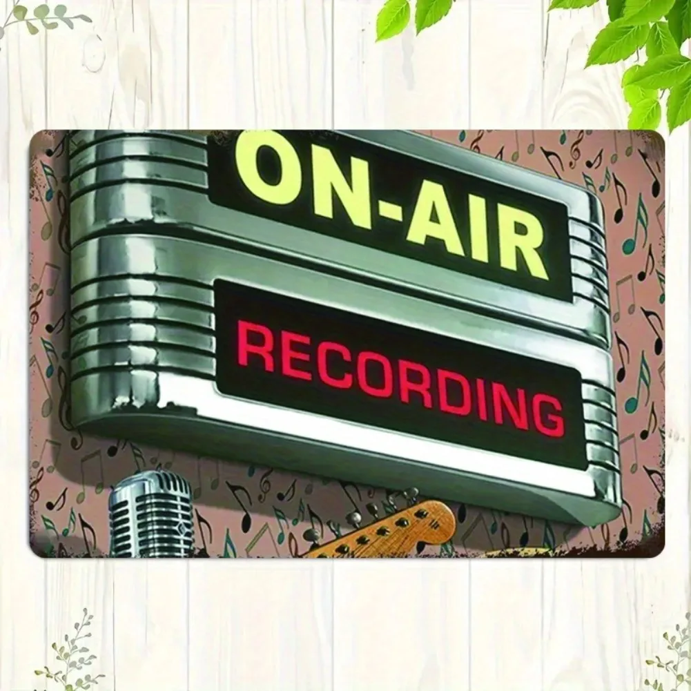 Vintage Music Studio Wall Art - Retro 