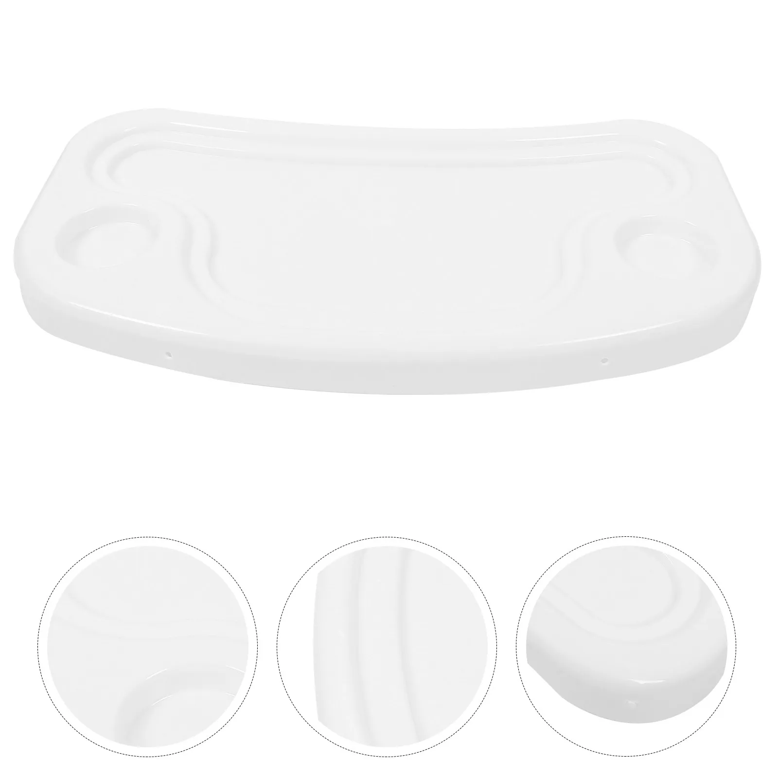 Universal Baby High Chair Plastic Tray Replacement for Toddler Dining Feeding Table Tray Accessories Divided Plates for Kids