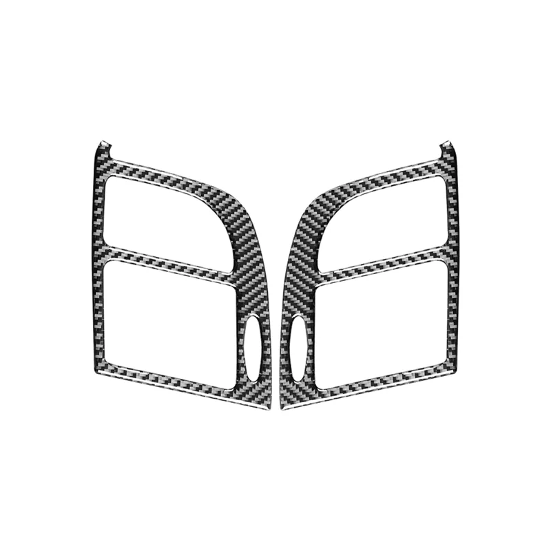 

Эксклюзивная крышка из углеродного волокна для Mercedes Benz E-Class W211 2003-2009, боковая крышка воздуховыпускного отверстия с центральным управлением, аксессуары для интерьера