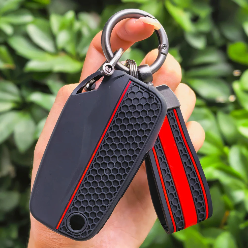 Fit For Ducati Multistrada 950 1260 S MTS 1260 950 2017- 2024 MULTISTRADA Motorcycle Key Cover Case Shell and Key Chain Keyring
