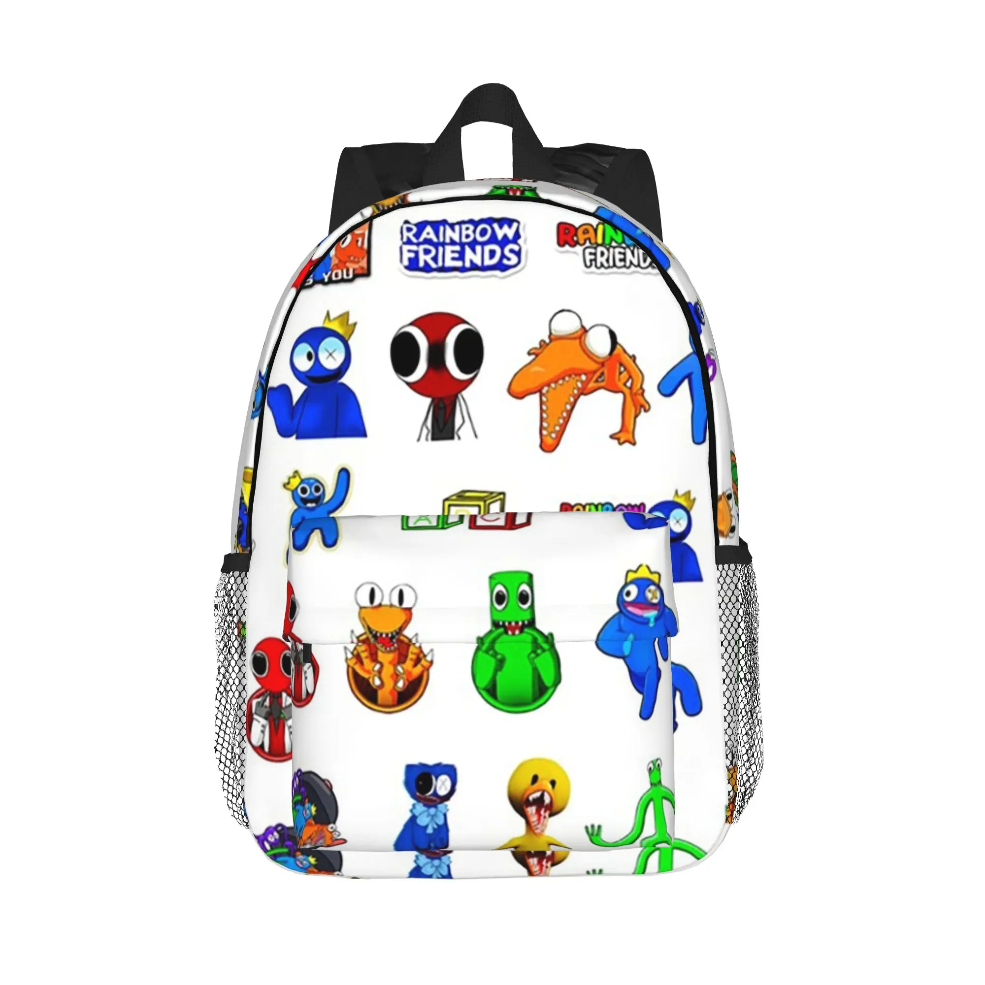 Rainbow Friends Characters  Backpack Hot Sale Daypack Large Capacity Boys Girls BookBag Shoulder Bags for Men Women School Bag