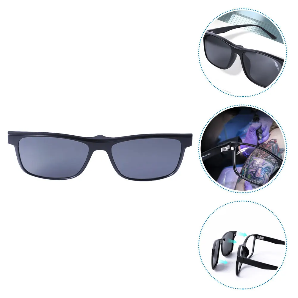 

Magnetic Goggles For Tattooing Uv Protection Reusable Protective Eyewear Multi-Scene Use Abs Material Universal Fit