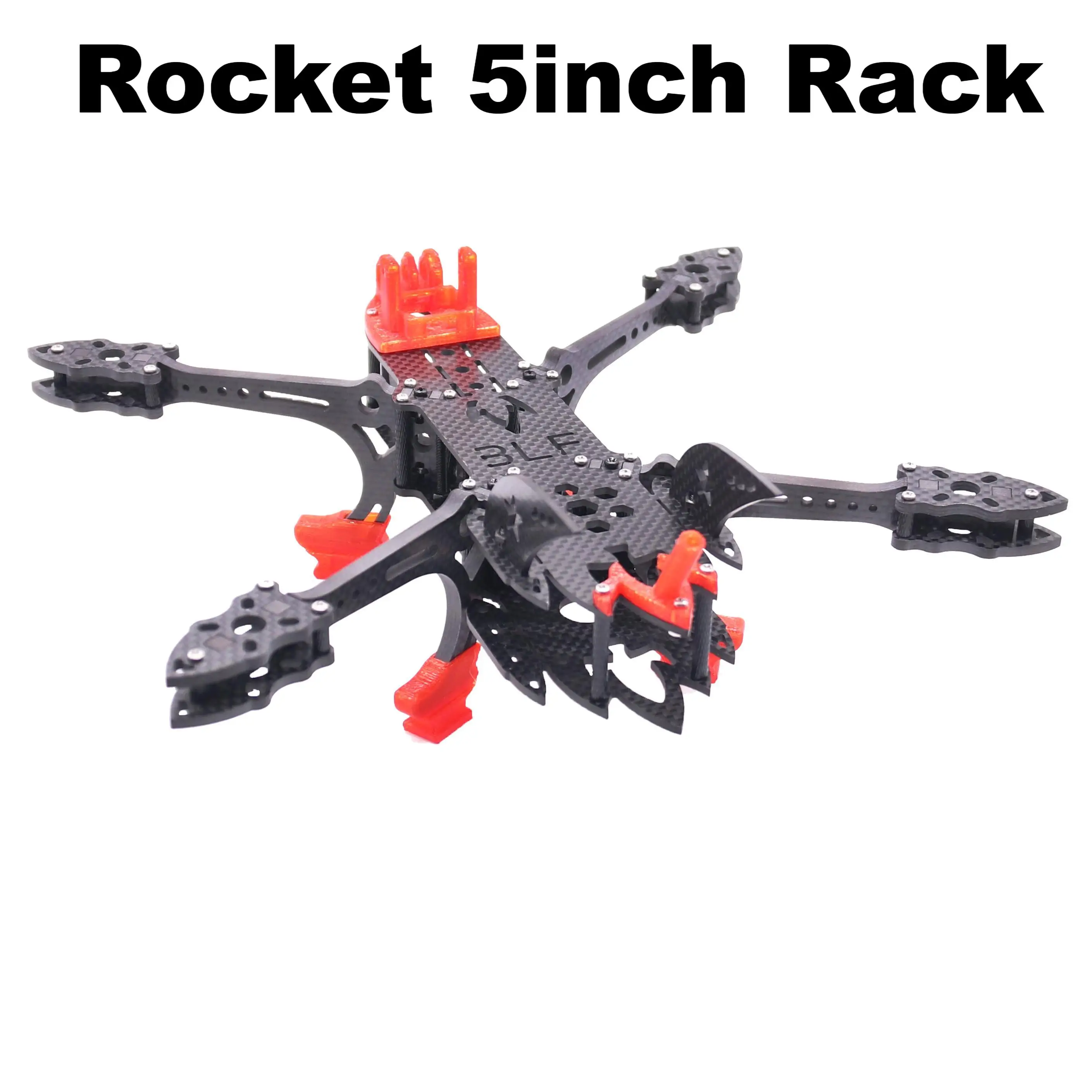 B-CUBE Rocket 5 pulgadas FPV Drone marco Kit fibra de carbono Racing Quadcopter estilo libre INAV Beatflight F722 Ardupilot Control de vuelo