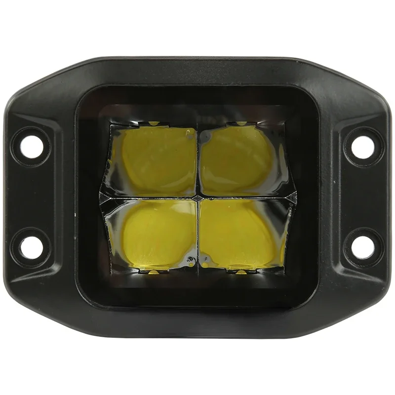 

Square Light Led Square Auxiliary Car with Ears Driving Lamp Spotlight 4 Tablets 10W Floodlighting