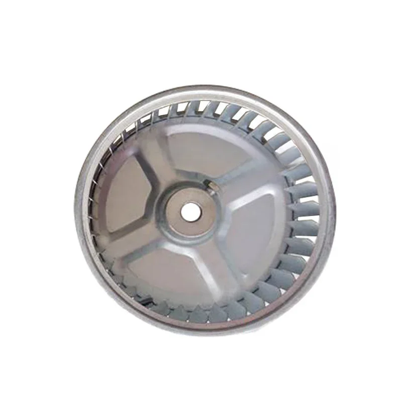 Centrifugal Vane Motor Blades Fan Impeller Shaft Aluminum Blower Fan Small Blade Wheel Multivane Impeller Zinc Alloy