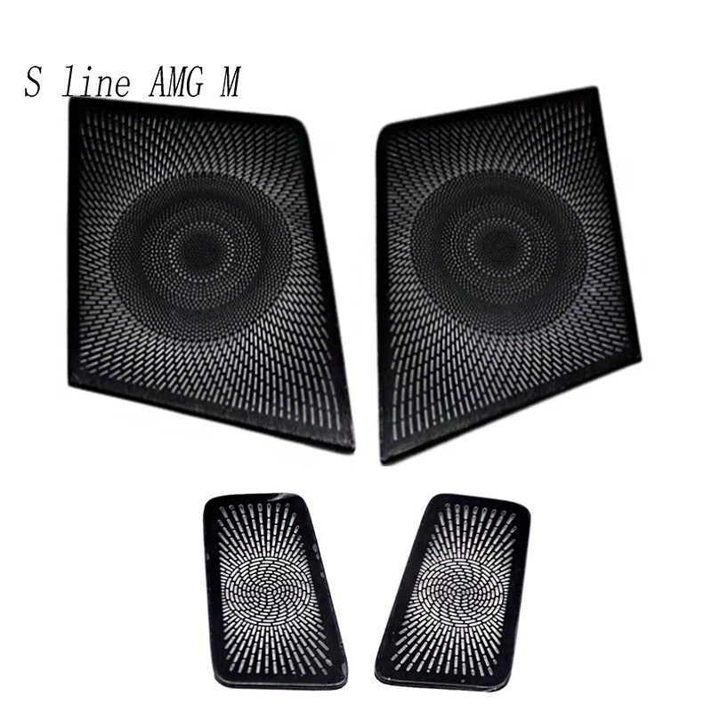 For Toyota RAV4 2020-2025 Car styling Center Dashboard Air conditioner outlet Speaker Horn Cover Loudspeaker Cover Sticker Trim