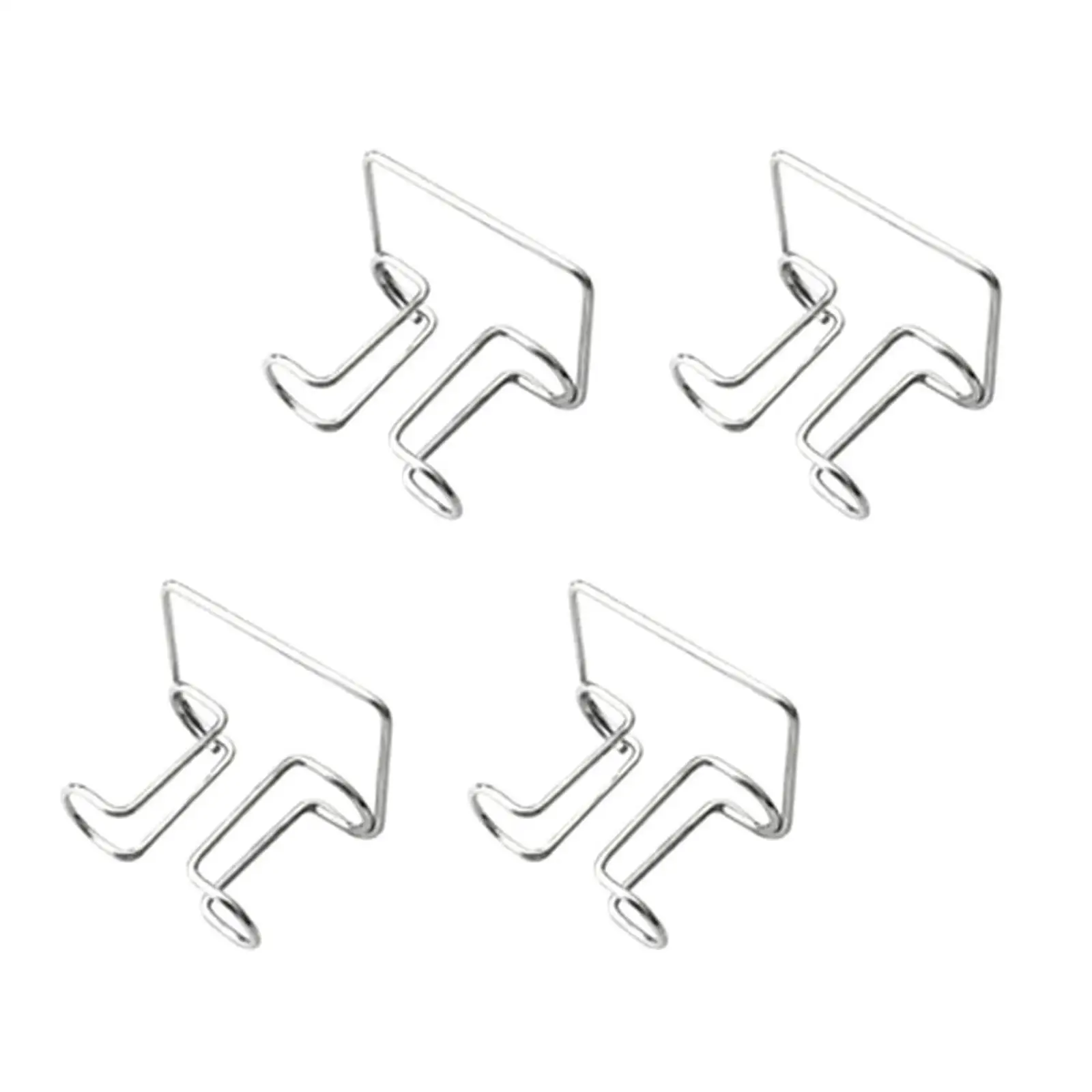 304 Stainless Steel Cotton Roll Clip Fixing Holder Flexible Reusable for Dental Isolation Work