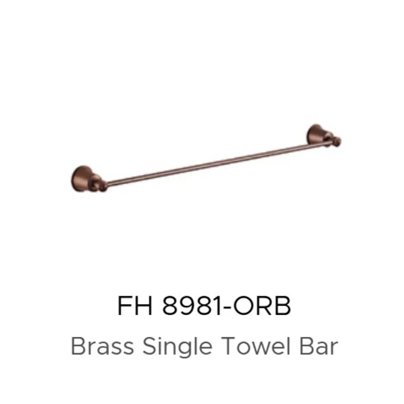 Classic Brass Construction Oil Rub Bronze Wall Mount Certified Bathroom Accessories Set - Hotel Favorite Hardware