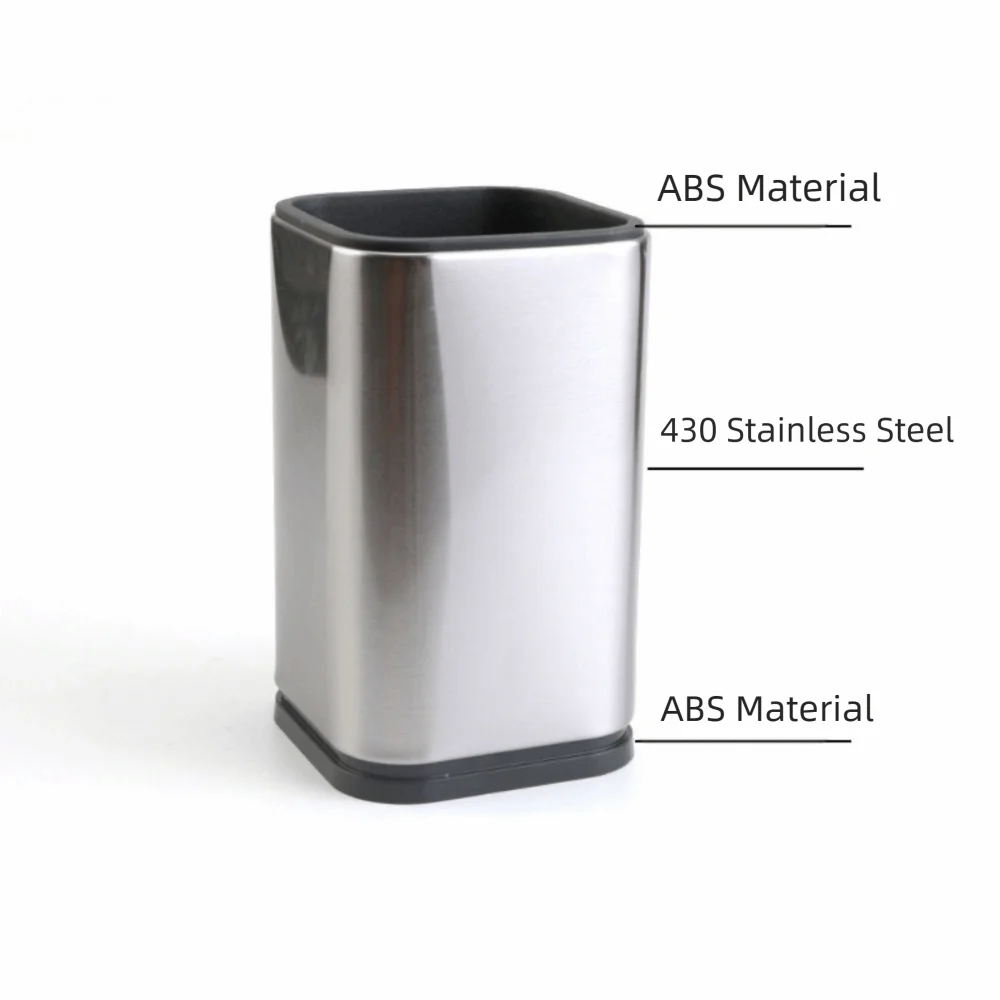 Stainless Steel Kitchen Utensil Holder Anti-slip Higher Bottom Chopstick Drying Racks Versatile Large Capacity