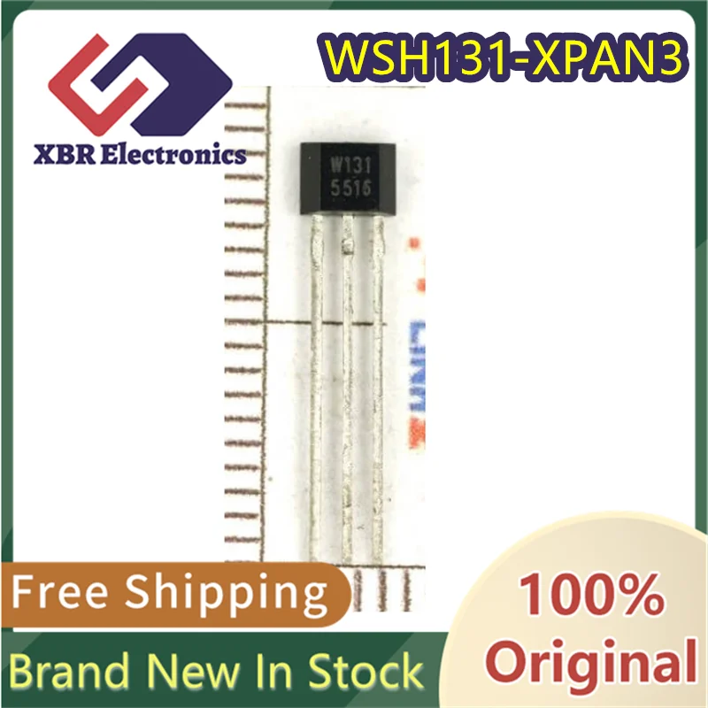 

(10/50 pieces) WSH131-XPAN3 W131 DIP Omnipolar Hall Switch Element WSH131 High Voltage Sensor Brand New Original Free Shipping