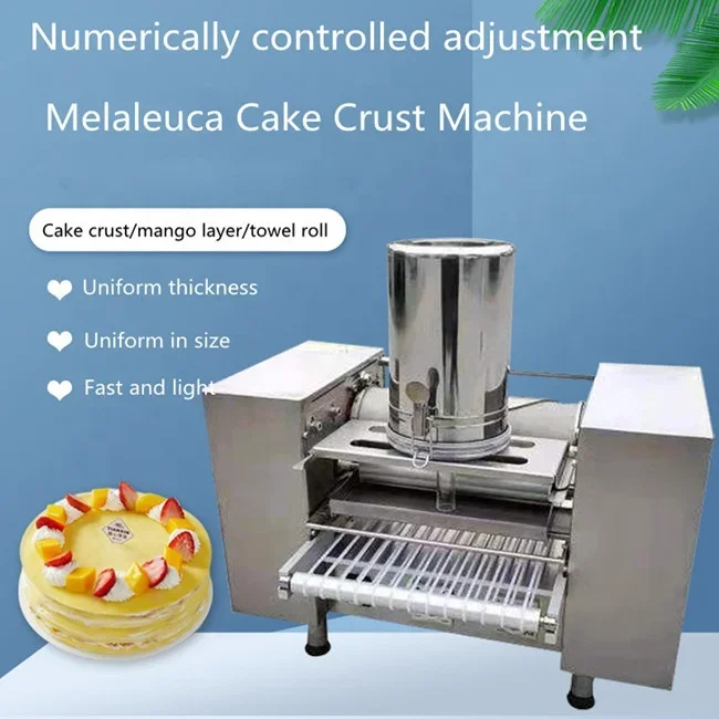 Professionale olandese gas automatico automatico elettrico mini crosta di torta soufflé una crepe e pancake di frutta macchina per torte