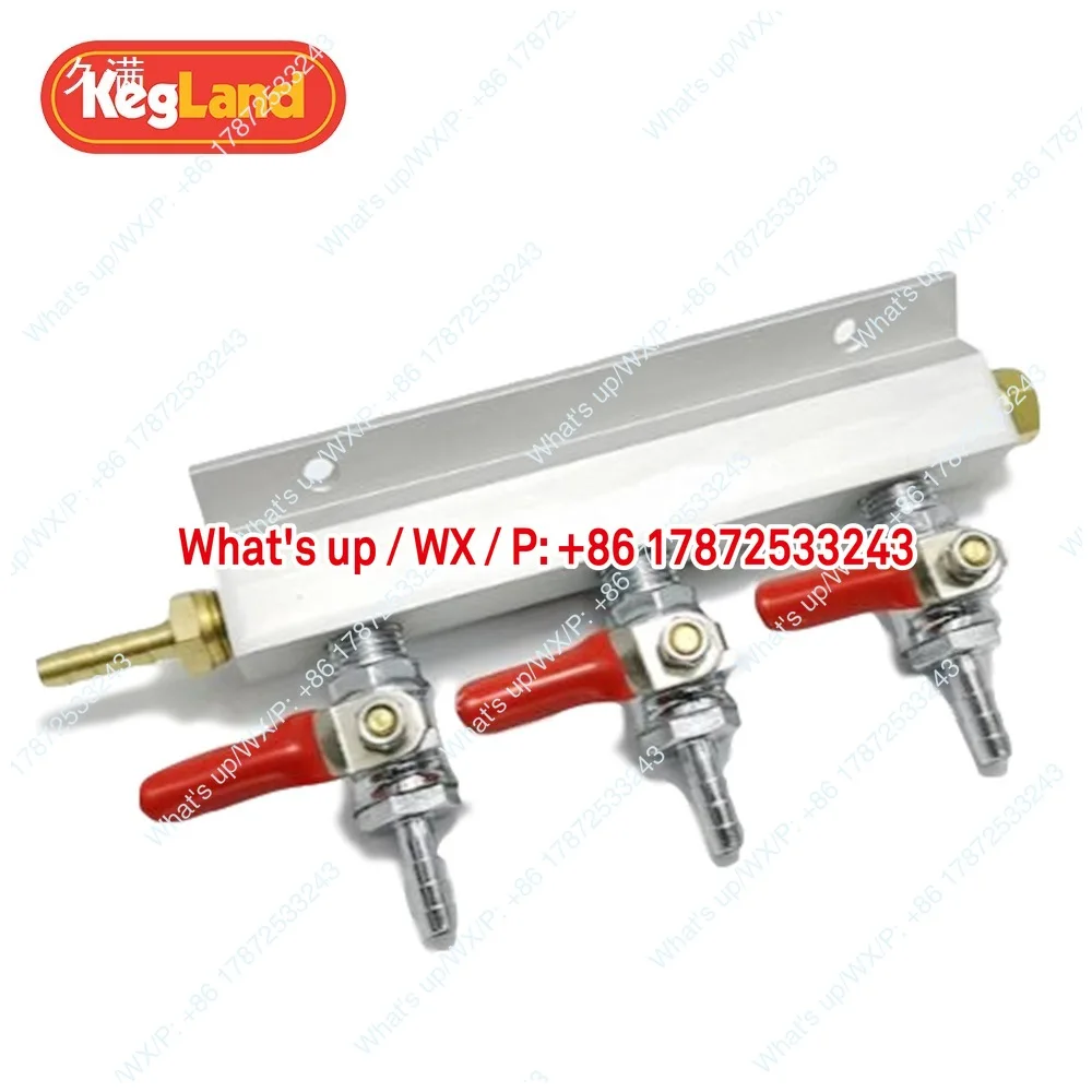 7mm carbon dioxide gas splitter, multi tube exhaust distributor