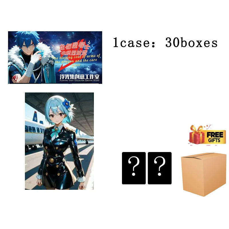 

Плавающий свет Studio Fairy Tail карты формата А5, ограниченная серия, матовая матовая технология, коллекционная коробка с историями гильдии и альбомом