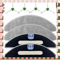 Mop Pads And Side Brushes Replacement Parts For Irobot Roomba Combo I5 I5+ J5 J5+ Robot Vacuum Cleaner, Reusable Pad