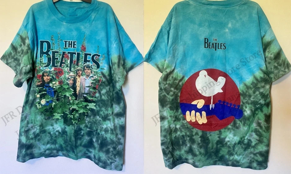 Men's T-shirt The Beatles 65 Anniversary 3d Print T-shirt Men Women Fashion Vintage Short Sleeve Tops Tees Kids Clothing Album