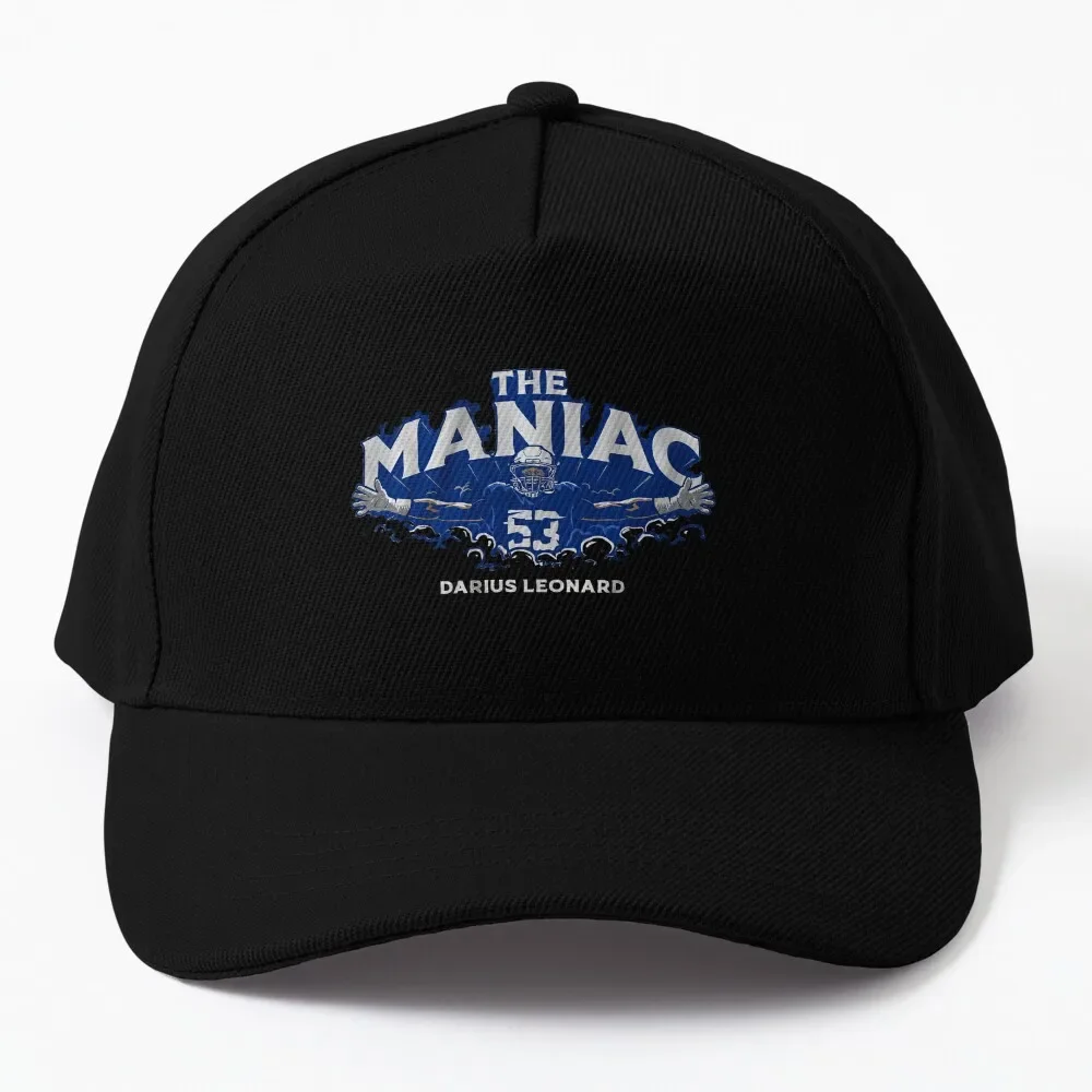 

Darius Leonard The maniac Baseball Cap Thermal Visor Ball Cap Hip Hop Christmas Hats Women Beach Fashion Men'S