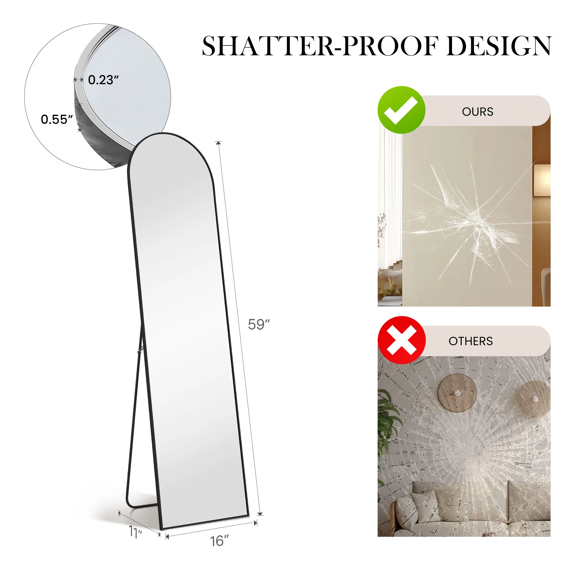 Thumbnail 3 - #9 Best Floor Mirrors to Buy In 2026