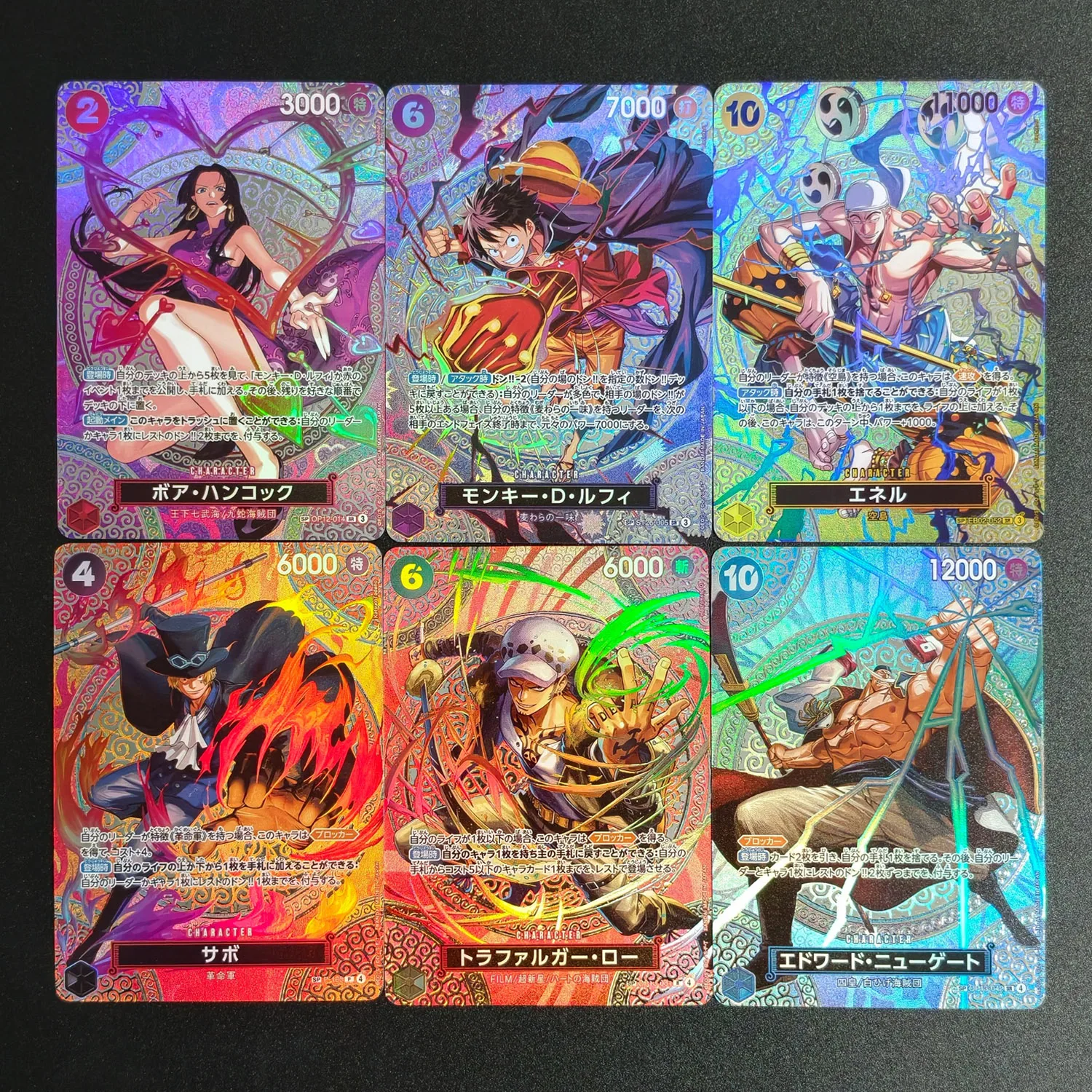 

2026 DIY Texture One Piece TCG OP15 Set Luffy & Hancock Enel Cards JP Promo EB02-052 SR Gem Mint 10 Premium Foil Limited Edition