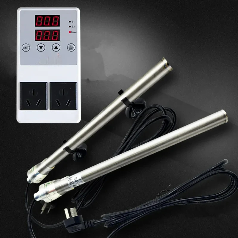 

500W 800W 1000W 2000W 3000W 4000W Koi Fish Pond Aquaculture High-Power Rod Constant Temperature Heating Heater